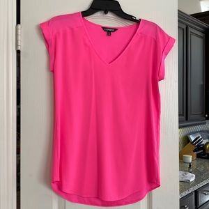 Pink V-Neck